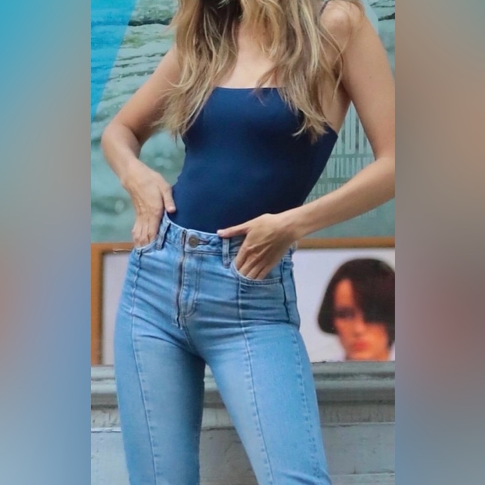 🦋Sandro High Rise Jeans - Picture 2 of 8